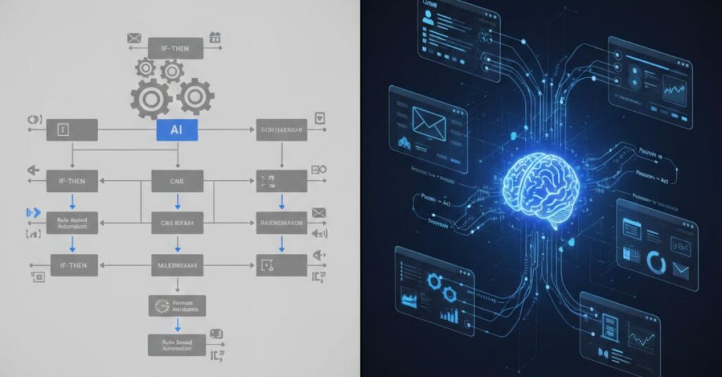 Automation vs Traditional Gen6 Intelligence