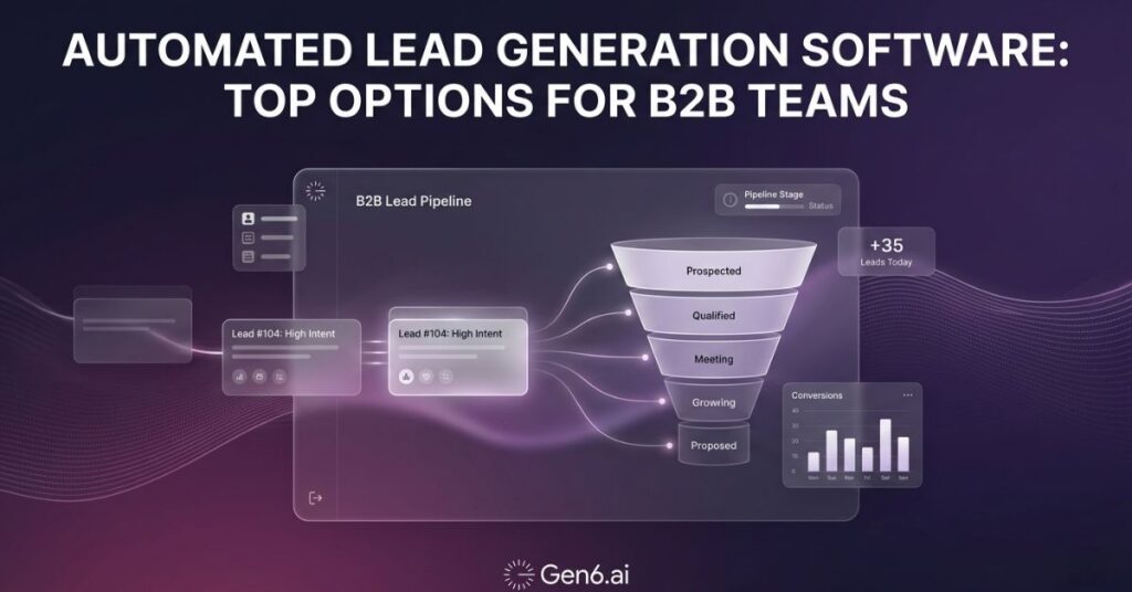 Automated Lead Generation Software gen6.ai