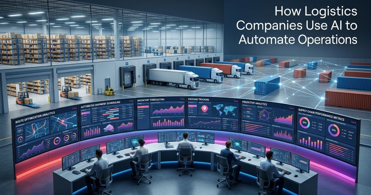 Logistics Companies Use AI