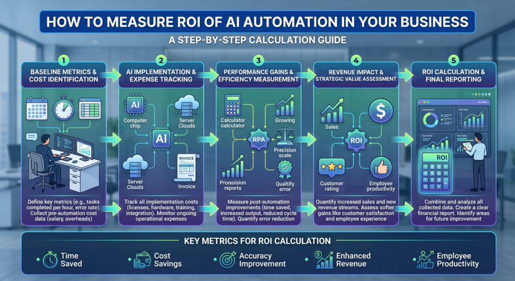 How to Measure ROI of AI Automation in Your Business