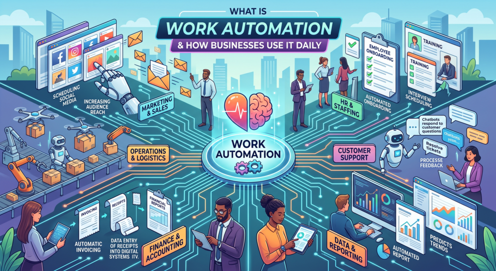 What Is Work Automation and How Businesses Use It Daily
